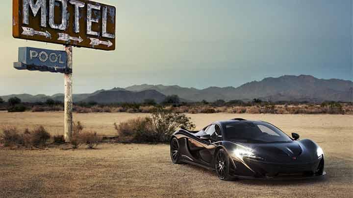 McLaren P1, Nevada'da test srnde