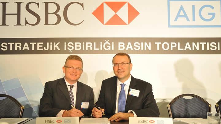 AIG ve HSBC Trkiye, ibirlii anlamas imzalad