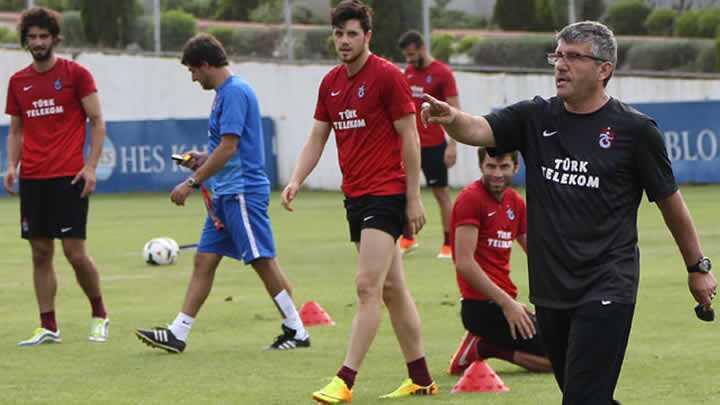 Trabzonspor tesislerine mescit ve apel