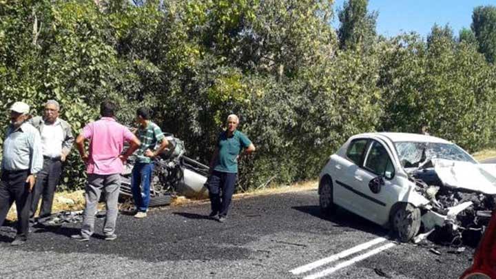 Mardin'de trafik kazas