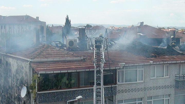 Sakarya'da korkutan yangn