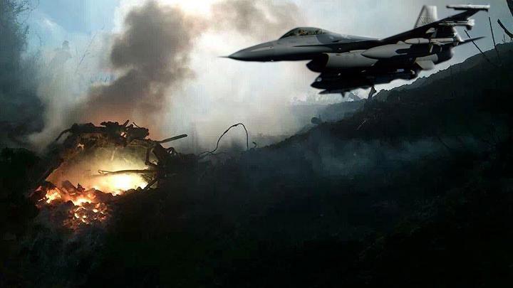 Trk F-16's, Suriye helikopterini vurdu! te detaylar