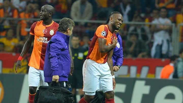 Drogba bandajla derbiye