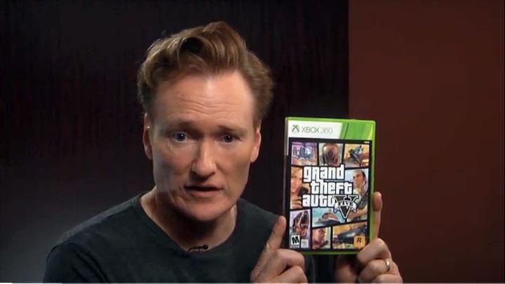 Conan O'Brien GTA 5 oynarsa!