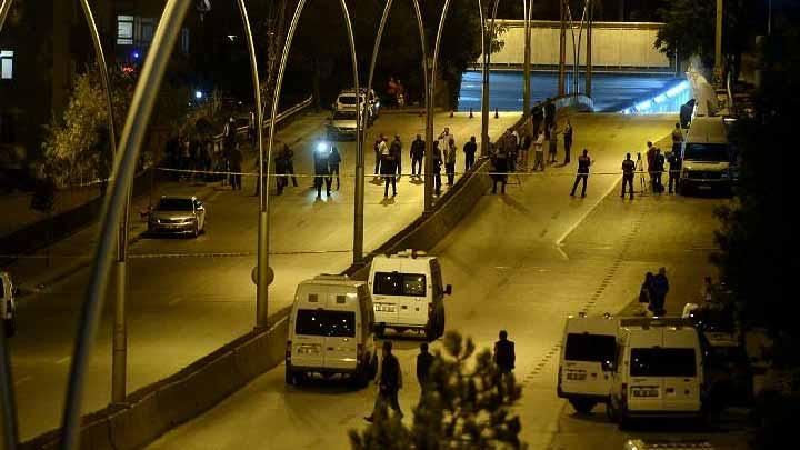 Emniyete roketli saldr zanllar yakaland! 1'i l, 1 yaral