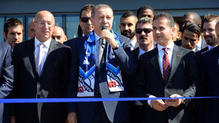 Babakan Erdoan Kasmpaa Spor Kulb'nn tesislerini at