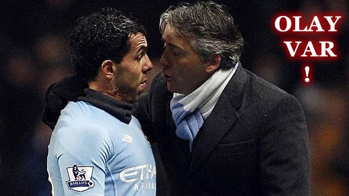 Mancini'nin belals Tevez pusuda!