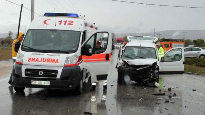 Kastamonu'da trafik kazas