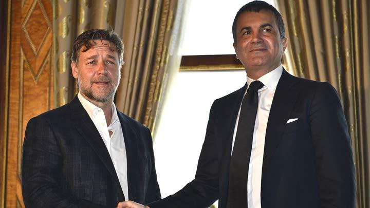 Russell Crowe ve Bakan elik bulutu!