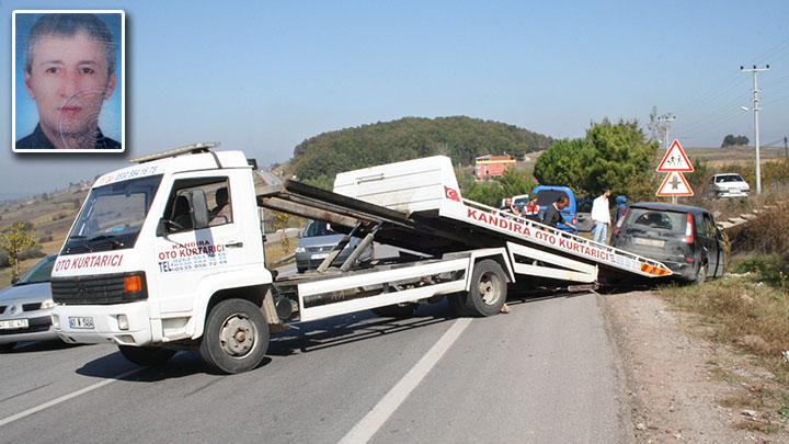 Kocaeli'de bir kii kazada hayatn kaybetti