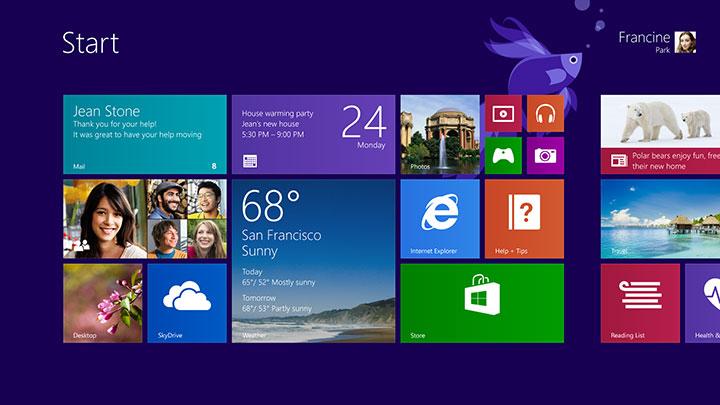 Windows 8.1'e hemen gemeyin