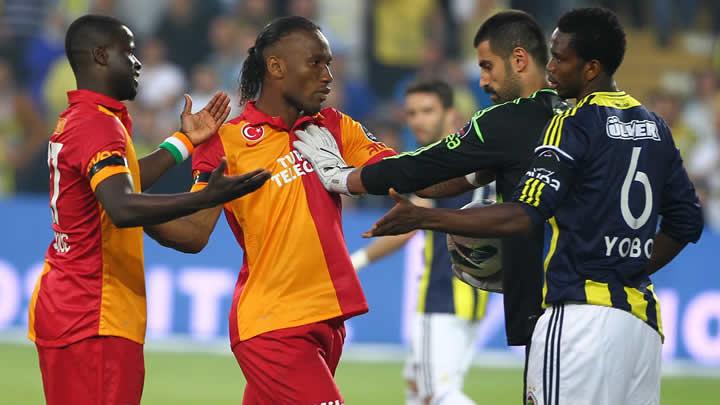 Fenerbahe Galatasaray derbisi telikede