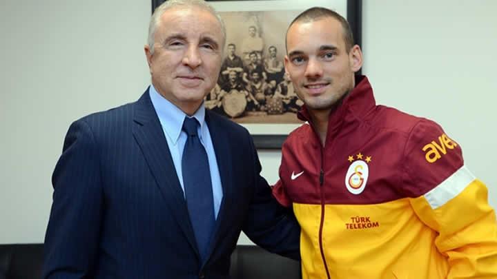 Sneijder'in performans nal Aysal' sevindirdi