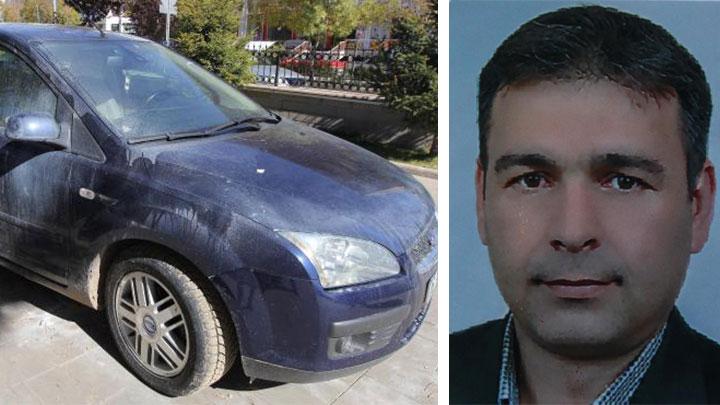 Ankara'da bir kii otomobilinde l bulundu