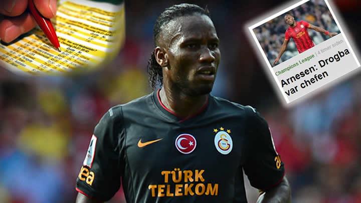 Drogba'dan korkan Kopenhag'a doping!