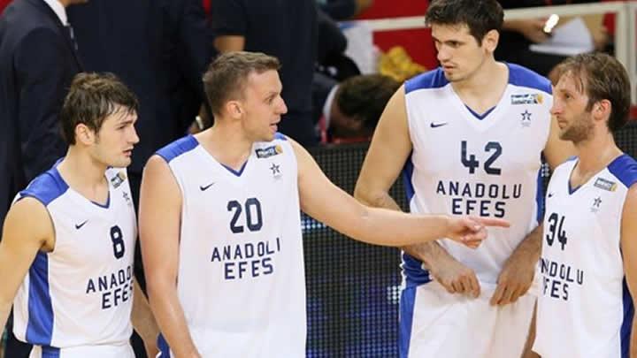 Anadolu Efes Straousbourg deplasmannda