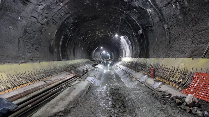 skdar-Sancaktepe metrosunda tneller birleti