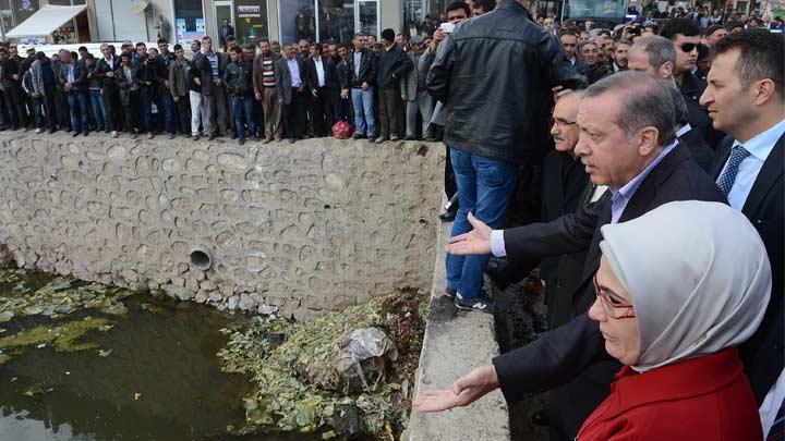 Babakan'dan ple dolu dere tepkisi