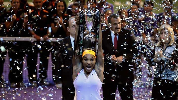 stanbul'daki WTA finalinde Serena Williams ampiyon