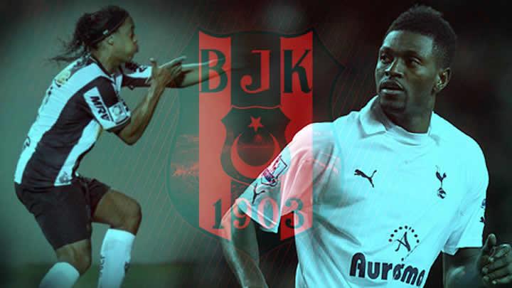 Adebayor ve Ronaldinho Beikta yolunda