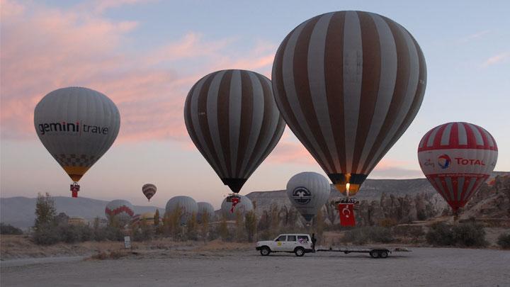 Balonlar, 'Cumhuriyet Bayram' iin havaland