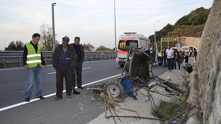 Zonguldak'ta feci kaza