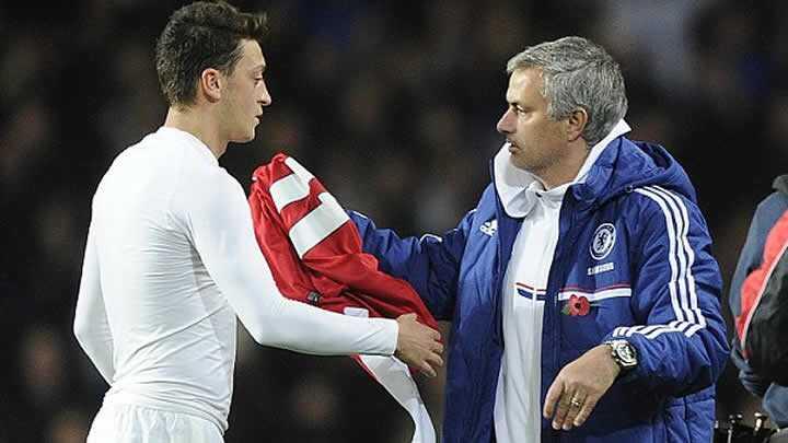 Mourinho'nun Mesut zil ak 