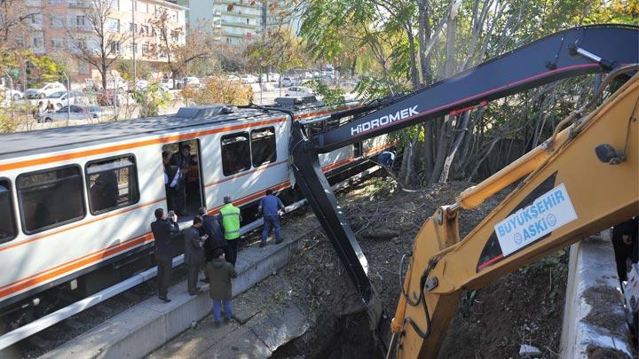 Ankara metrosuna i makinesi arpt