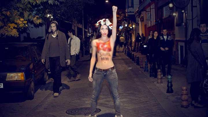 FEMEN Trkiye'de ilk ok