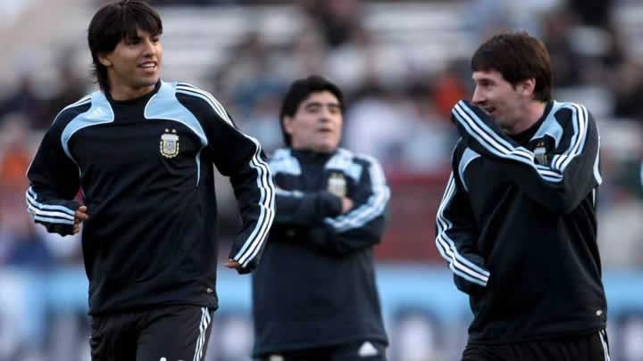 Maradona'dan Aguero'ya; 'O bir st ocuu'