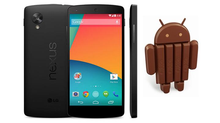 Nexus 5 ve Android 4.4 KitKat tantld