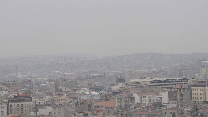 Gaziantep'te toz bulutu