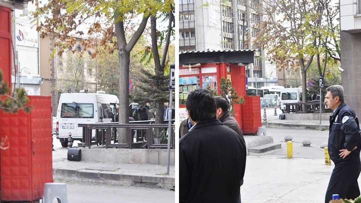 Ankara'da pheli paket korkuttu