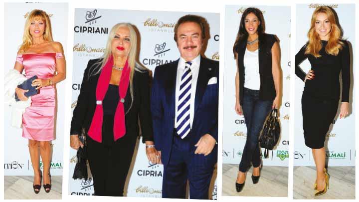 Cipriani ve Billionairede yldz geidi