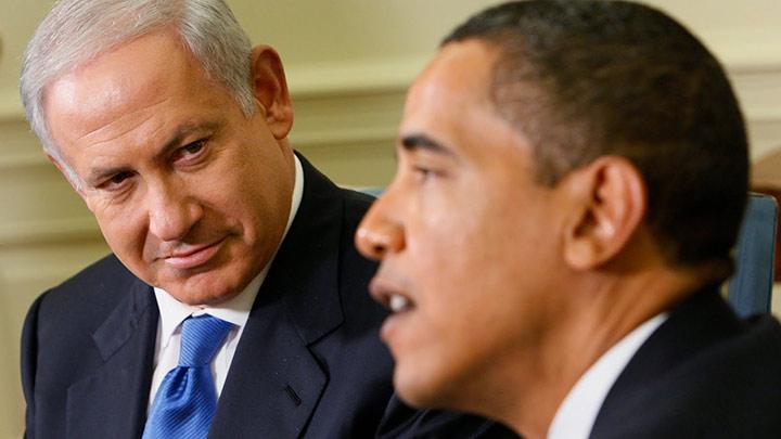 Obama, Netanyahu ile ran grt