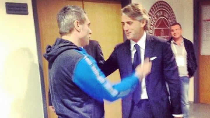 Ersun Yanal ve Mancini bir araya geldiler