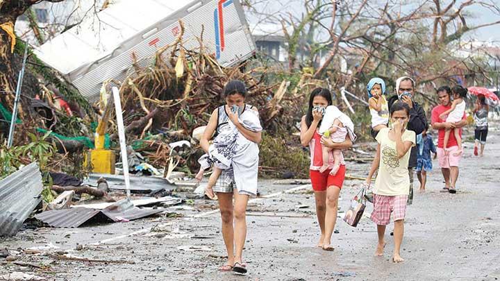 Haiyan tayfunundankanl final: 10 bin l