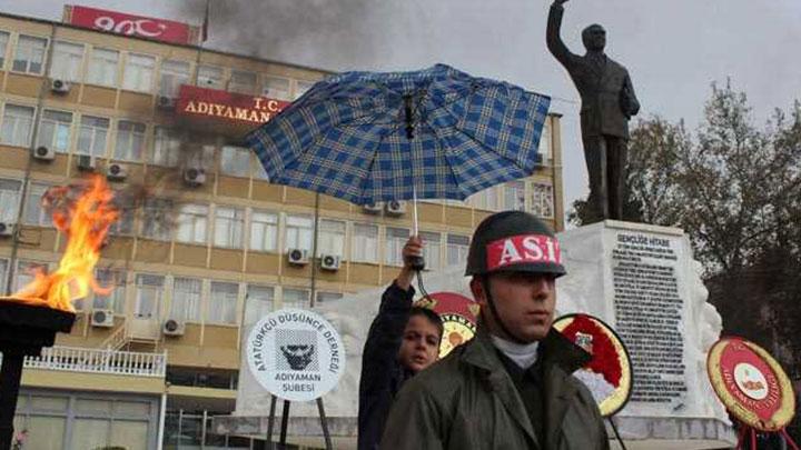 Adyaman'da ocuklardan duygulandran hareket