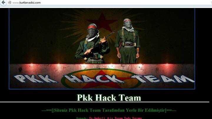 Kurtlar Vadisi'nin sitesini PKK'llar hackledi