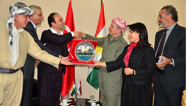 Barzani Diyarbakr'da