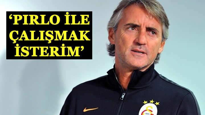 Mancini'den Pirlo aklamas