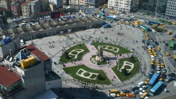 Taksim sular altnda kalp ada olacak!