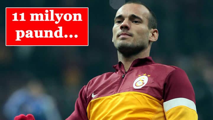 Manchester United Sneijder iin geliyor