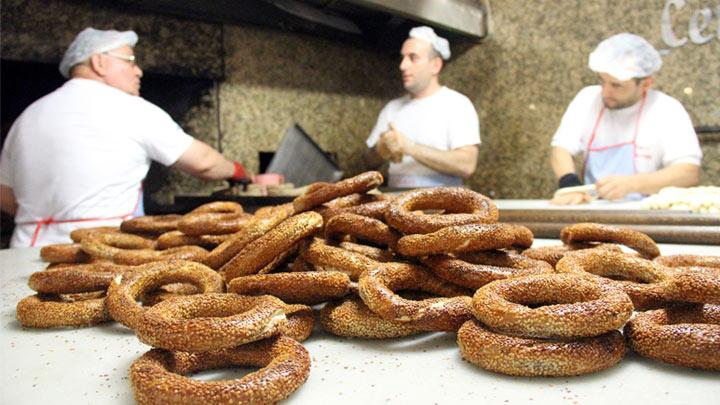 Samsun'da 4 simit 1 lira