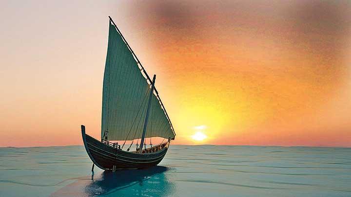 Bizans gemisi suya inecek