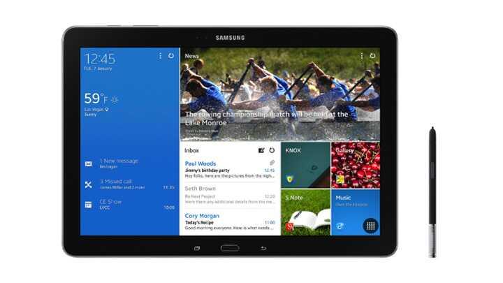 Samsung Galaxy Note Pro 12.2 duyuruldu