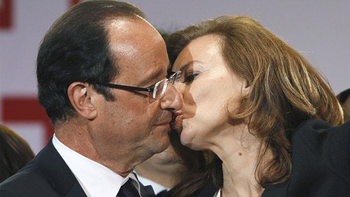 Hollande Valerie Trierweileryi saraydan atyor