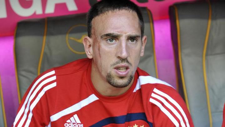 Ribery sonunda patlad