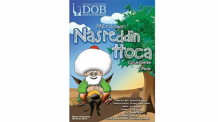 Nasreddin Hoca opera sahnesinde