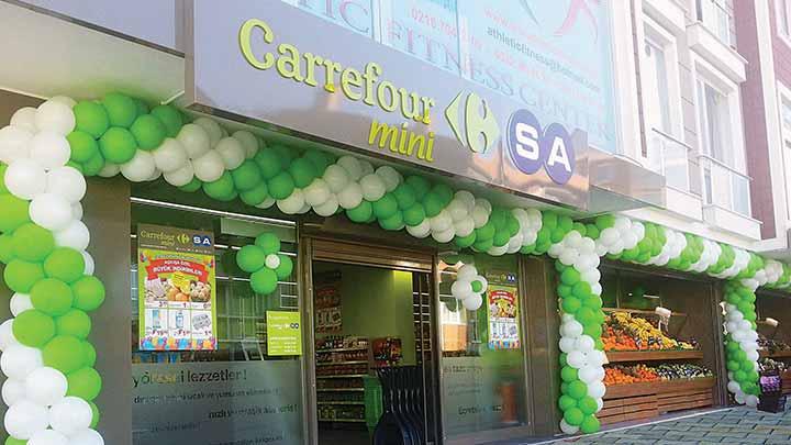 CarrefourSAnn ilk 'mini'si ilede hizmete girdi